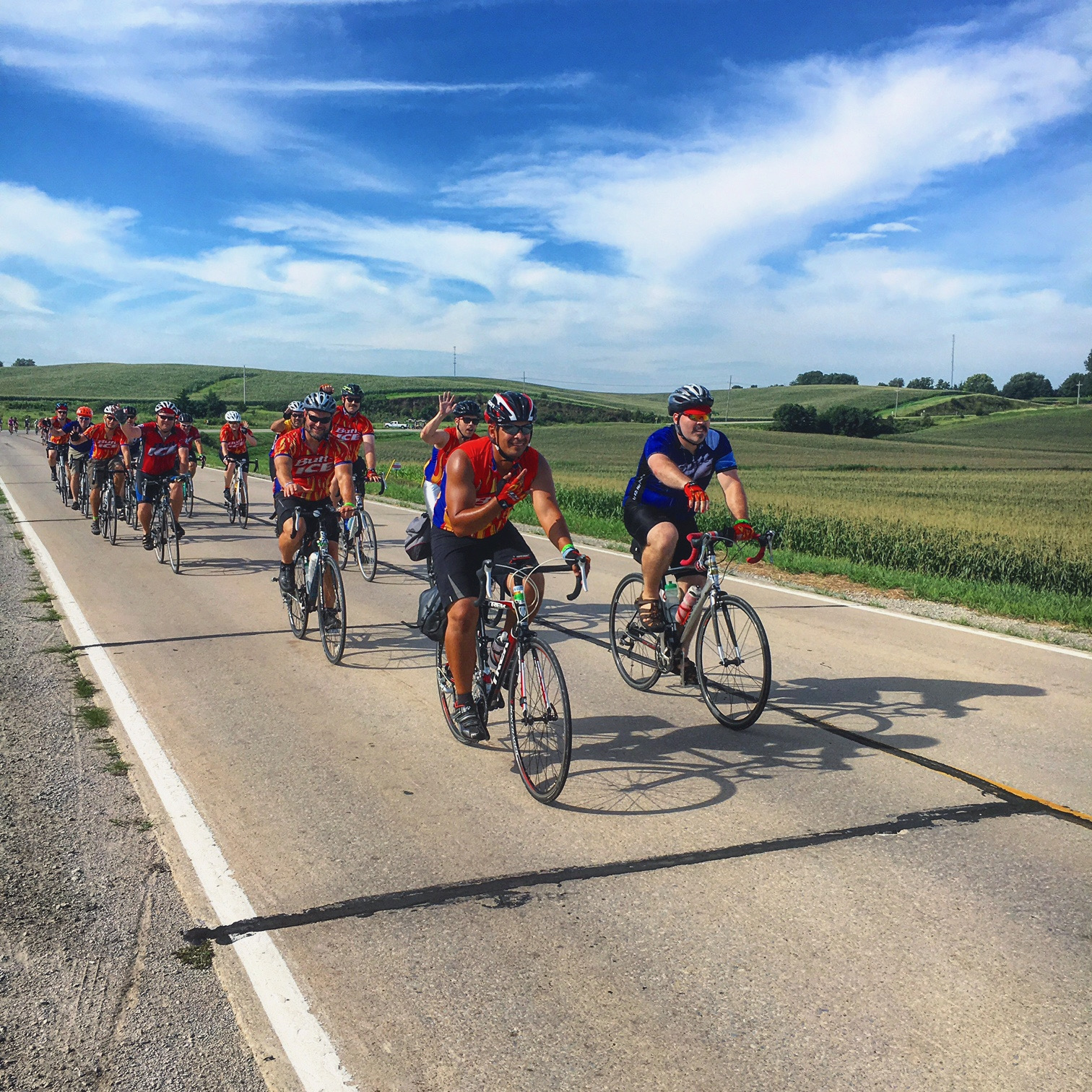 Team Butt Ice 25 Time RAGBRAI Champions